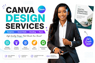 design real estate brochure property listing flyer trifold exposé canva template