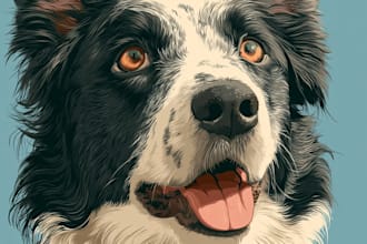 paint stunning pet portrait