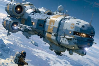 make spaceships and sci fi vehicles