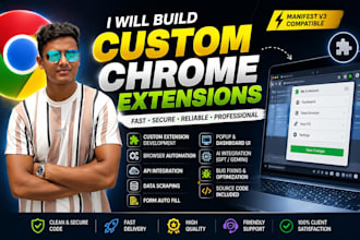 build custom chrome extensions