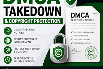submit dmca takedown notice to remove infringement content