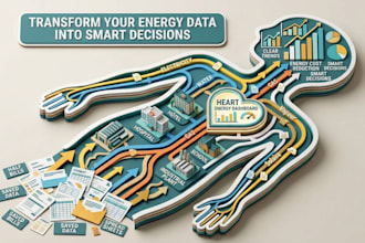 create a professional energy and utilities dashboard