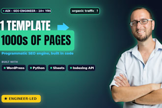 build a programmatic SEO engine that generates hundreds of pages