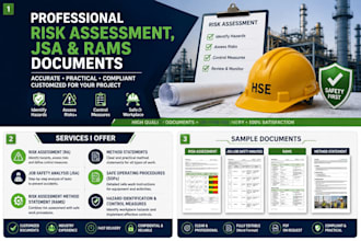 create professional risk assessments and jsa