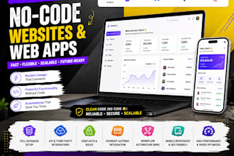 build a custom bubble io web app, saas, mvp and dashboard