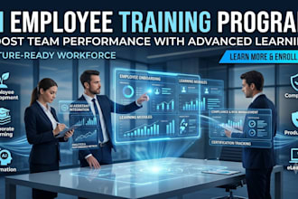 create an ai employee training program, ai staff training, ai learning course