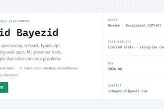 build a custom web app with react and typescript