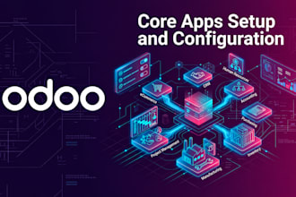 setup and configure your core odoo apps