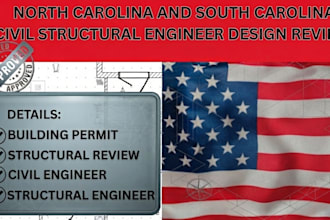 design structural plans for north carolina and south carolina