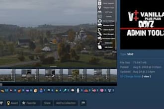 develop custom dayz mods, scripts custom weapons for dayz server