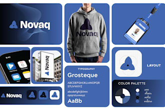 design a complete startup branding identity system