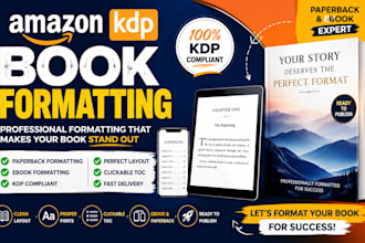 do spanish french german and italian amazon kdp book formatting