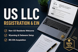 do us llc registration and ein setup for non us residents