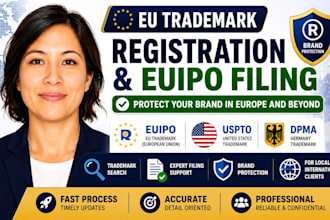 be your trademark attorney for eu trademark registration and euipo filing