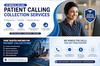 make professional patient collection calls for your US medical billing co