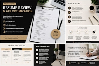 help resume your CV and optimize it to ats friendly