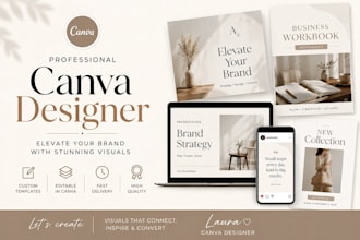 design professional canva templates