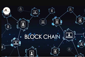 develop blockchain solutions, smart contracts, solidity, web3, and dapps