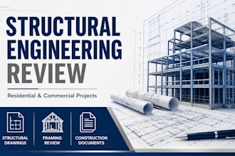 provide illinois texas maryland structural engineer review for building projects