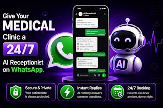 build ai whatsapp chatbots for medical clinics and appointment booking