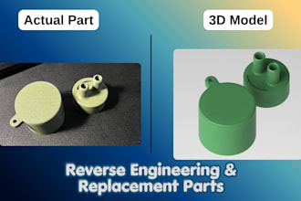 do reverse engineering and replacement parts in solidworks