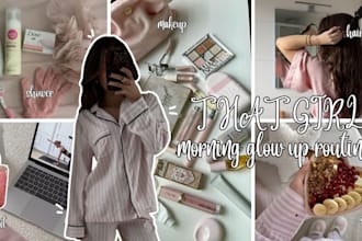 design aesthetic youtube thumbnails for vlog and lifestyle