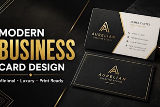 design modern business cards and stationery