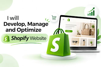develop, manage and optimize e commerce websites