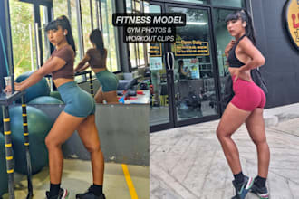be your professional fitness model for your brand