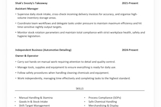 write or rewrite your nhs and healthcare science CV