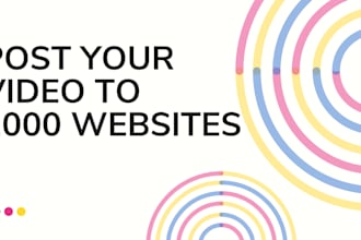 post your video to 1000 websites