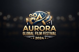 design a professional film festival logo for your event
