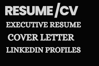offer ats resume writing, cover letter and linkedin profile