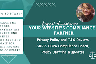 do a compliance check for your website