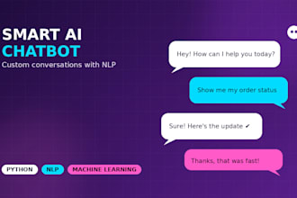build an ai chatbot using python and machine learning