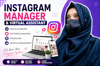 manage your instagram as a virtual assistant