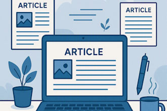 write high quality informative articles and blog posts