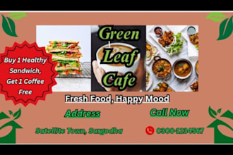 design eye catching event, business, and promotional poster