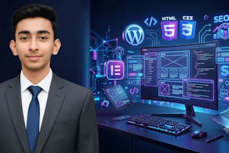 a wordpress website using elementor pro