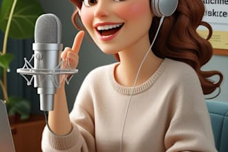 record a clear and warm arabic voice over