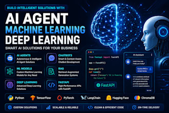 build ai agents, ml models, and deep learning solutions