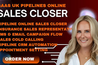 revenue growth UK US saas pipeline sales closer sdr real estate lead generation