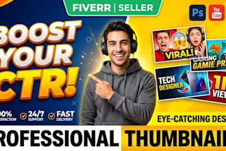 do thumnail designing for you