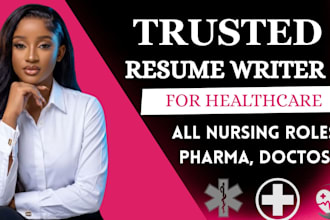 write ats physician, doctor, healthcare executive resume, CV and cover letter