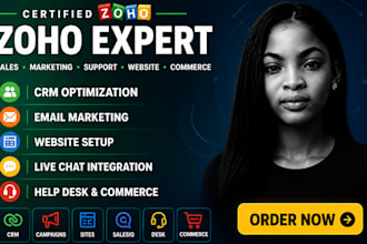 setup zoho crm zoho campaigns zoho sites zoho salesiq zoho desk zoho commerce