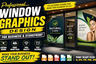 professional window graphics design