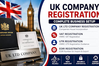 do uk ltd company registration uk company formation, vat registration, utr, eori