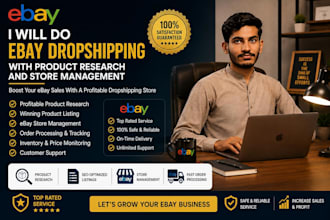 provide ebay drop shipping and data entry services