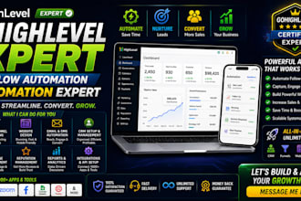 gohighlevel expert gohighlevel workflow automation gohighlevel automation expert