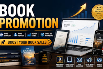 do amazon KDP book promotion, kindle ebook marketing and boost book sales